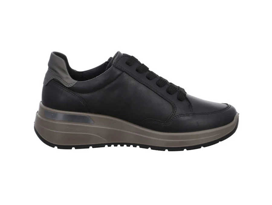 Ara Garda Scarpe Stringate con Zip Comfort Tomaia Pelle - immagine 2
